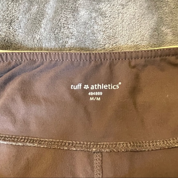 Tuff Athletics Brown Straight Leg Capris Medium - Picture 4 of 6